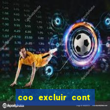 coo excluir cont f12 bet